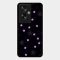 Floral Night Glass Case Cover For Oppo A79 5G