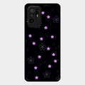 Floral Night Glass Case Cover For Oppo F19 Pro Plus 5G