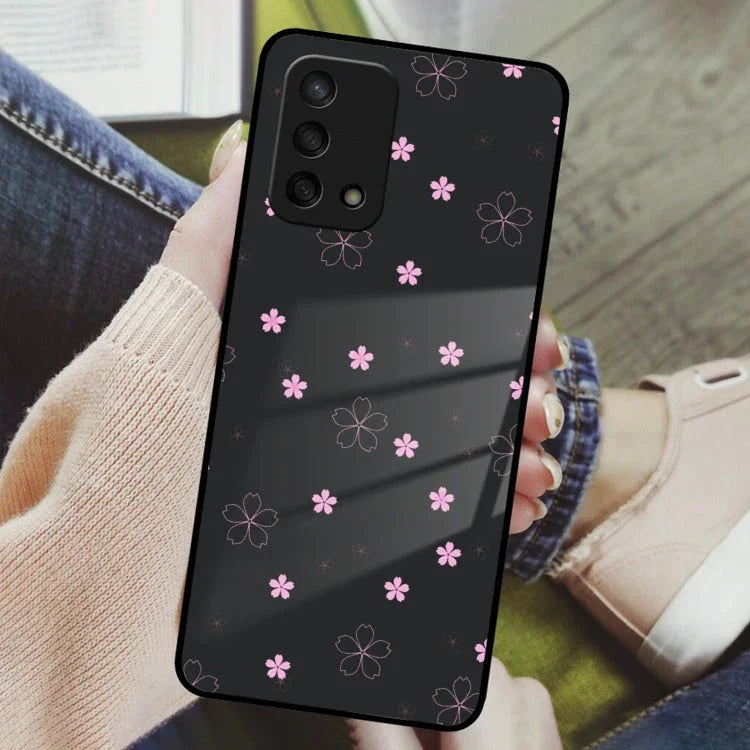 Floral Night Glass Case Cover For Oppo - ShopOnCliQ