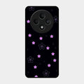 Floral Night Glass Case Cover For Oppo F27 5G
