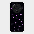 Floral Night Glass Case Cover For Oppo F27 Pro Plus 5G