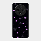 Floral Night Glass Case Cover For Oppo F27 Pro Plus 5G