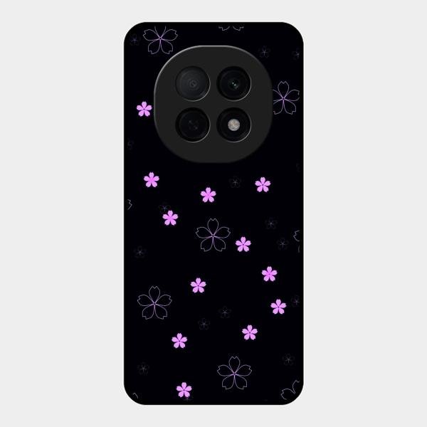 Floral Night Glass Case Cover For Oppo F29 Pro 5G