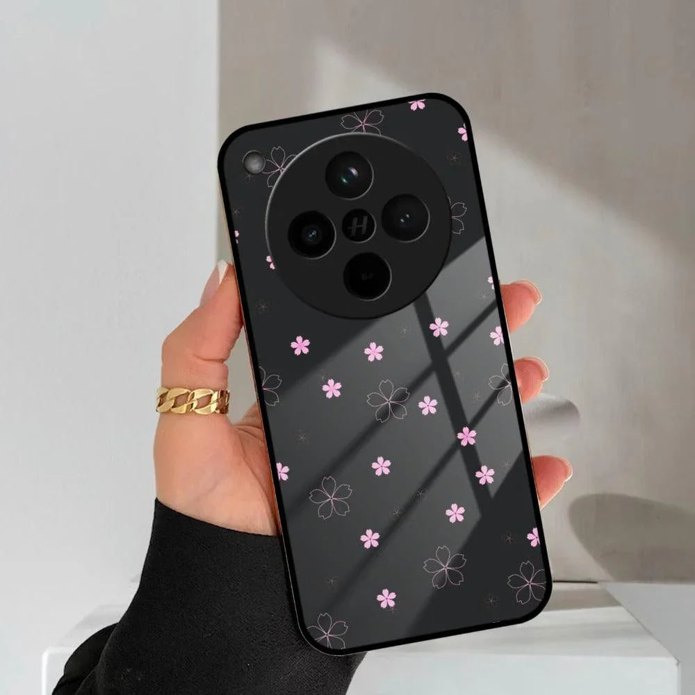 Floral Night Glass Case Cover For Oppo - ShopOnCliQ