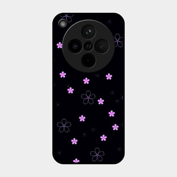 Floral Night Glass Case Cover For Oppo Find X8 5G
