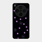 Floral Night Glass Case Cover For Oppo Find X8 Pro 5G
