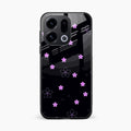 Floral Night Glass Case Cover For Oppo Find X9 5G