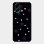 Floral Night Glass Case Cover For Oppo K13 Turbo 5G
