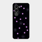 Floral Night Glass Case Cover For Oppo K13X 5G