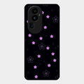Floral Night Glass Case Cover For Oppo Reno 10 Pro Plus 5G