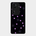 Floral Night Glass Case Cover For Oppo Reno 11 Pro 5G