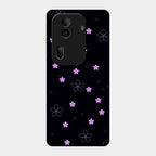 Floral Night Glass Case Cover For Oppo Reno 11 Pro 5G