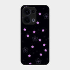 Floral Night Glass Case Cover For Oppo Reno 13 5G