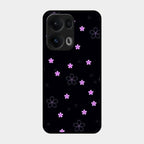 Floral Night Glass Case Cover For Oppo Reno 13 Pro 5G