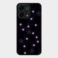 Floral Night Glass Case Cover For Oppo Reno 14 5G