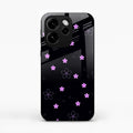 Floral Night Glass Case Cover For Oppo Reno 15C 5G