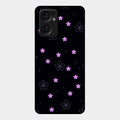 Floral Night Glass Case Cover For Oppo Reno 7 5G