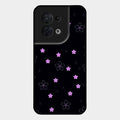 Floral Night Glass Case Cover For Oppo Reno 8 5G