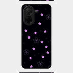 Floral Night Glass Case Cover For Poco C71