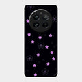 Floral Night Glass Case Cover For Realme 12 Pro 5G