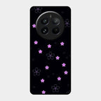 Floral Night Glass Case Cover For Realme 12 Pro 5G