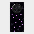 Floral Night Glass Case Cover For Realme 12 Pro Plus 5G