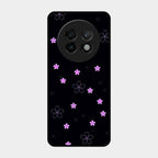 Floral Night Glass Case Cover For Realme 13 Plus 5G