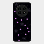 Floral Night Glass Case Cover For Realme 13 Pro 5G