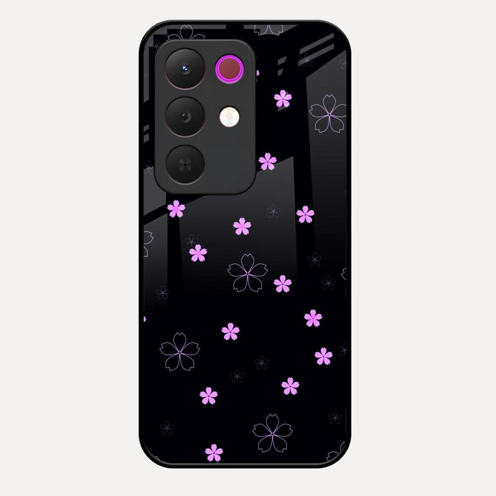Floral Night Glass Case Cover For Realme 15X 5G