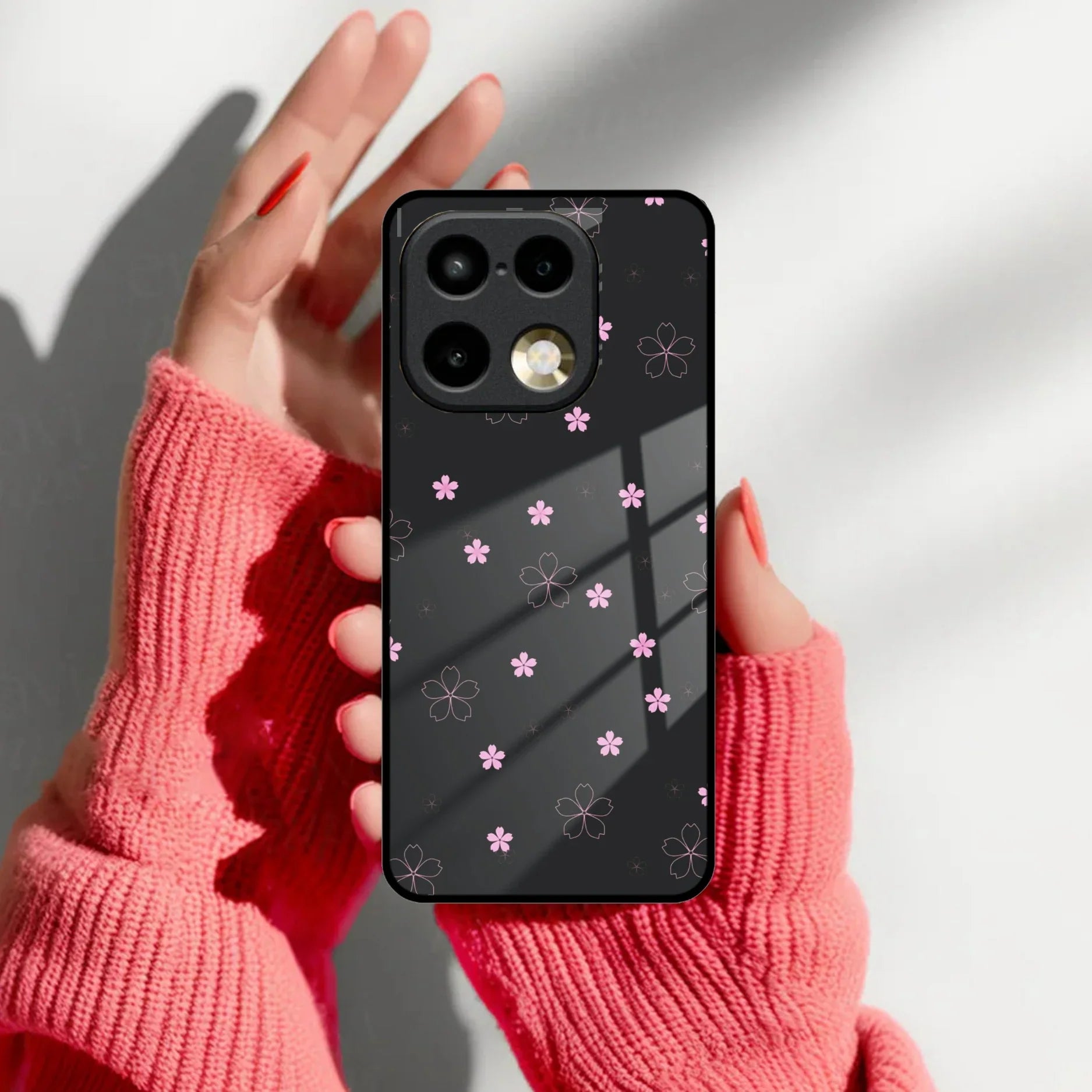 Cute Queen With Crown Glass Case For Realme/Narzo