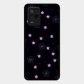 Floral Night Glass Case Cover For Realme 8 5G