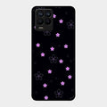 Floral Night Glass Case Cover For Realme 8 Pro