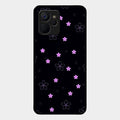 Floral Night Glass Case Cover For Realme 9I 5G