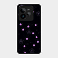Floral Night Glass Case Cover For Realme Gt 7 Pro