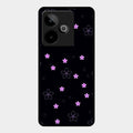 Floral Night Glass Case Cover For Realme Gt 7T 5G