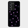 Floral Night Glass Case Cover For Realme P3 Lite 5G