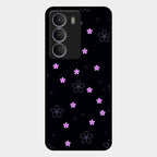 Floral Night Glass Case Cover For Realme P3 Lite 5G