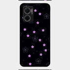 Floral Night Glass Case Cover For Redmi 11 Prime 5G