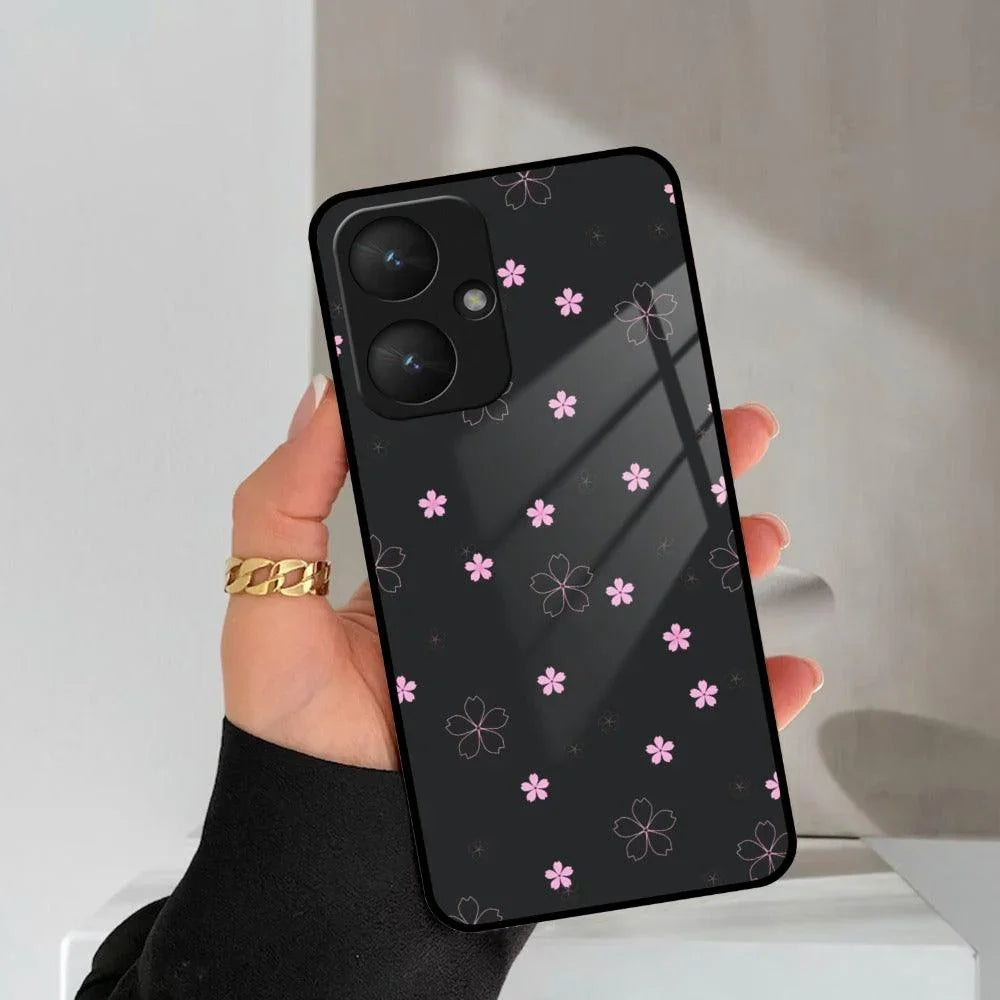 Floral Night Glass Case Cover For Redmi/Xiaomi - ShopOnCliQ