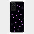 Floral Night Glass Case Cover For Redmi Note 11