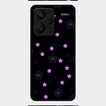 Floral Night Glass Case Cover For Redmi Note 13 Pro Plus 5G