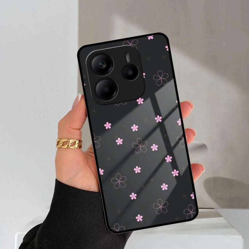 Floral Night Glass Case Cover For Redmi/Xiaomi - ShopOnCliQ