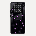 Floral Night Glass Case Cover For Redmi Note 15 5G