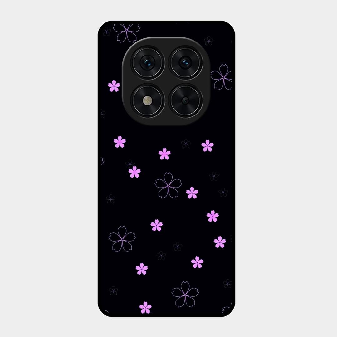 Floral Night Glass Case Cover For Redmi Note 15 Pro Plus 5G