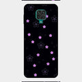 Floral Night Glass Case Cover For Redmi Note 9 Pro Max