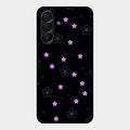 Floral Night Glass Case Cover For Samsung Galaxy A17 5G