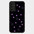 Floral Night Glass Case Cover For Samsung Galaxy A34 5G