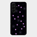 Floral Night Glass Case Cover For Samsung Galaxy A36 5G