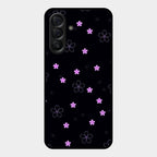 Floral Night Glass Case Cover For Samsung Galaxy A56 5G