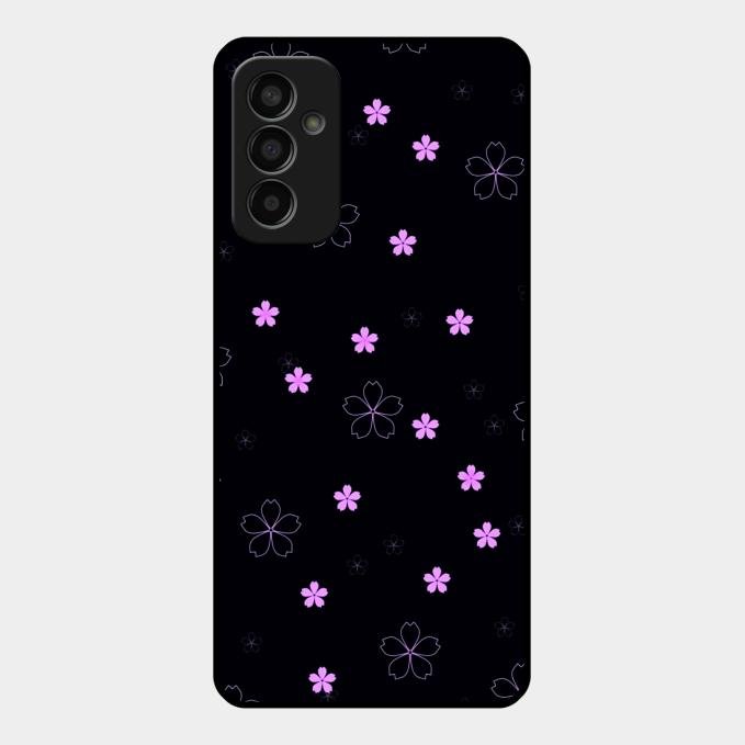 Floral Night Glass Case Cover For Samsung Galaxy F13